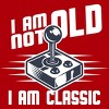 Junior's Design By Humans I Am not Old I am Classic By nerdycorner T-Shirt - 2 of 2
