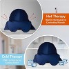 Herbal Concepts Aromatherapy Sinus Pressure Cap – Hot and Cold Therapy Headache Relief Mask Filled with Natural Herbs and Flaxseed- Blue - 4 of 4