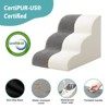 PetSafe Curved Dog Stairs – Foam Ramp for Small Pets, Non-Slip Ladder for Bed & Sofa with Waterproof Cover - 4 of 4