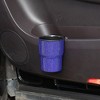 Unique Bargains Car Trash Can Rhinestones Hanging Air Vent Plastic Trash Bin 1 Pcs - 2 of 4