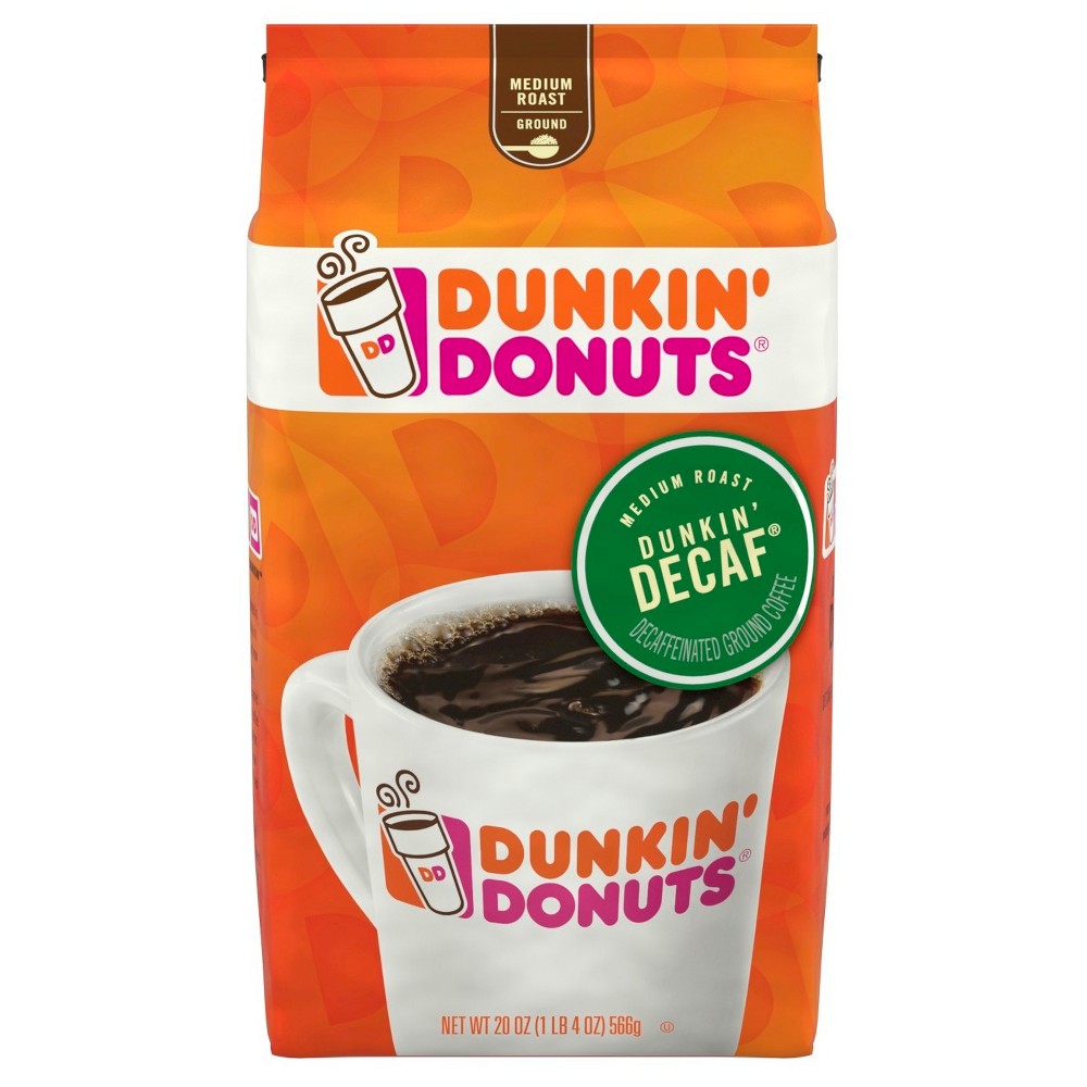 UPC 881334006797 product image for Dunkin' Donuts Dunkin' Medium Roast Ground Coffee - Decaf - 20oz | upcitemdb.com