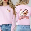Simply Sage Market Women's Graphic Sweatshirt Tis The Season Milk and Cookies Front and Back - 2 of 4