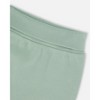 Deux par Deux Girl Organic Cotton Evolutive Pant Jade Green - 3 of 4