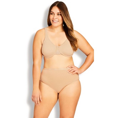 Avenue Women's Plus Size Modern Brief 3-Pack