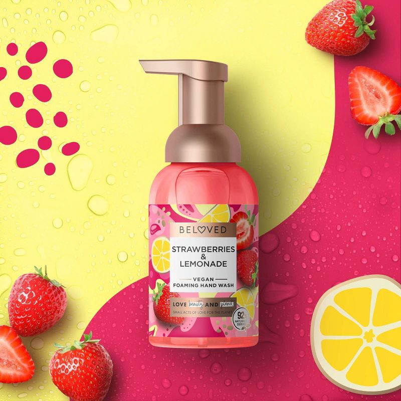 Beloved Foaming Hand Wash - Strawberries &#38; Lemonade - 8 fl oz, 5 of 6