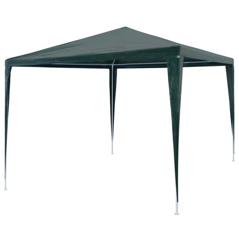 vidaXL Party Tent PE Green 9.8'x9.8' - image 1 of 4