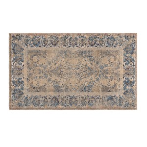 Patina Vie Machine Washable Distressed Boho Area Rug - 1 of 4