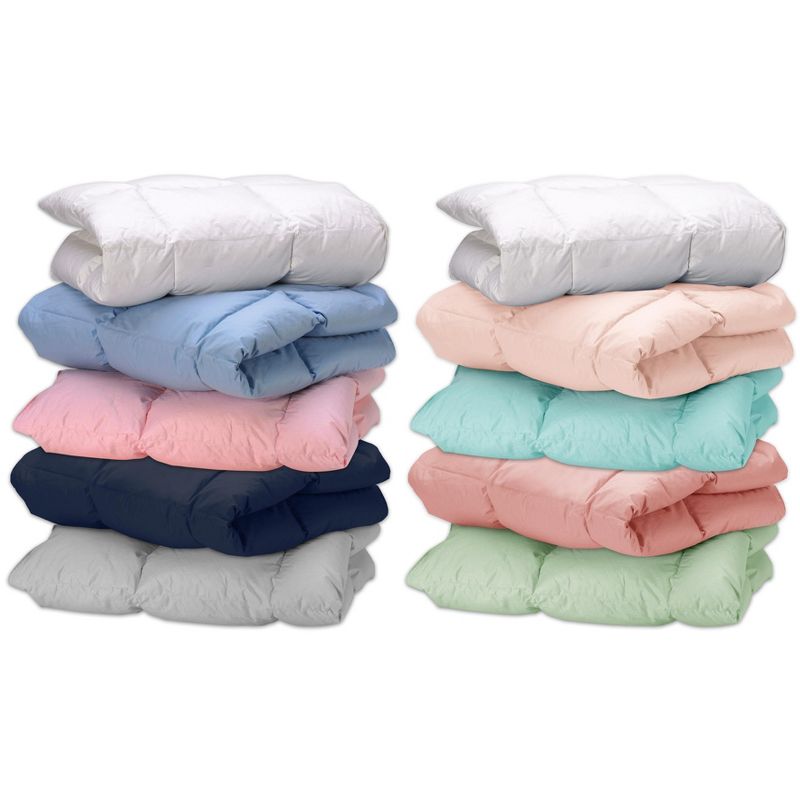 Sweet Jojo Designs Girl Baby Down Alternative Crib Comforter/Blanket Solid Blush Pink, 3 of 4