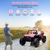 Ride On Car for Kids, 24V 2 Seater, 4WD Utv Electric Cars with Remote Control, More Foldable Seat, Music, Light - 3 of 4