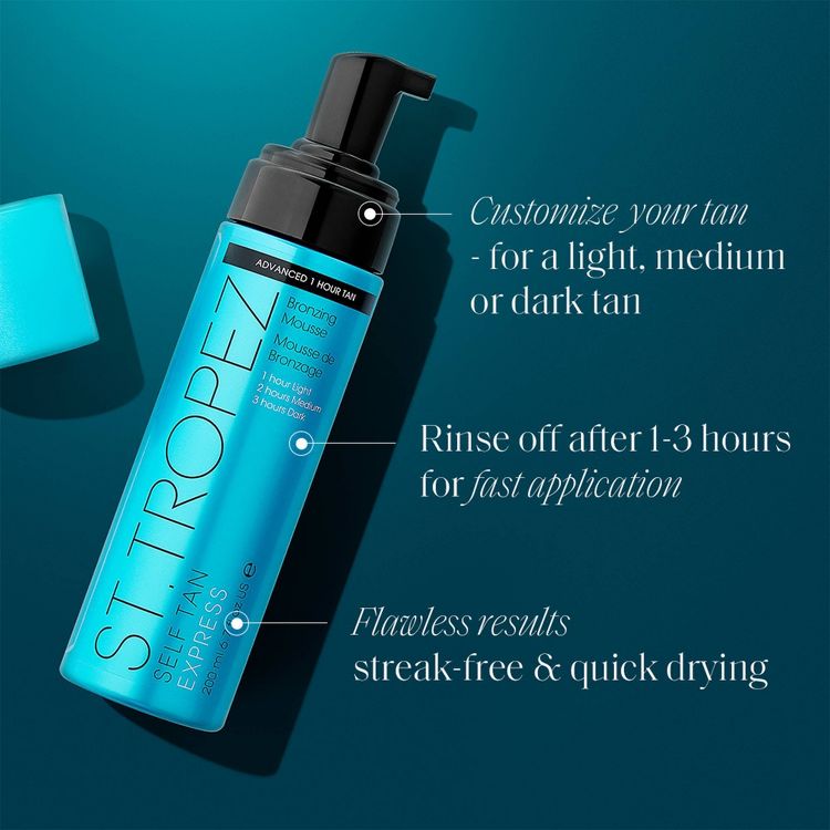 St. Tropez Self Tan Express Bronzing Mousse - 6.7 fl oz - Beauty Studio, 4 of 8