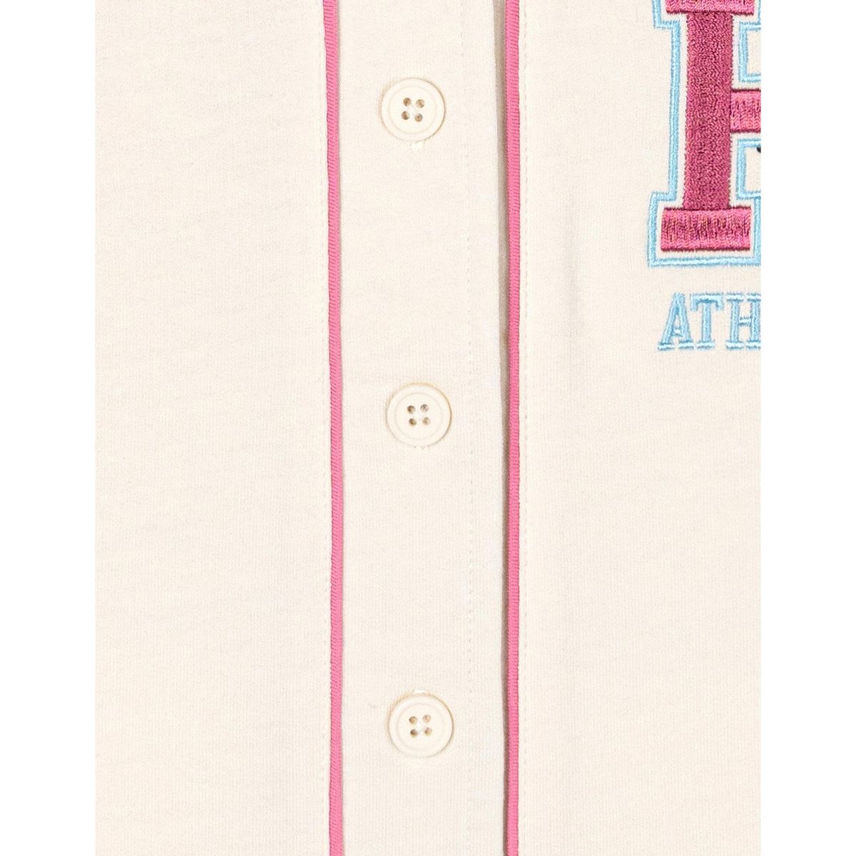 Hello Kitty French Terry Baseball Jersey Athletic T-Shirt Toddler - thumbnail 5