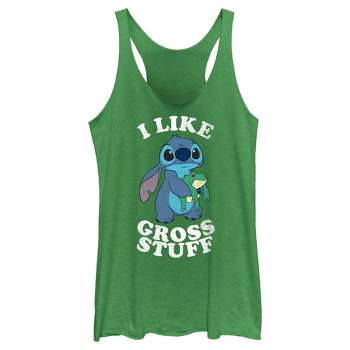 Disney Lilo & Stitch I Like Gross Stuff Stitch - Camiseta para niña