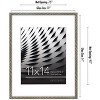 Americanflat Thin Picture Frames with shatter-resistant glass - Horizontal and Vertical Formats for Wall and Tabletop - 2 of 4