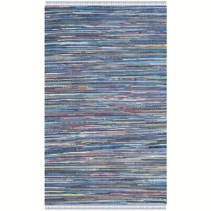 Rag Rug RAR121 Hand Woven Indoor Rugs - Safavieh - 1 of 4