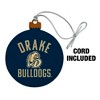 Drake Bulldog Wood Christmas Tree Holiday Ornament - 2 of 4