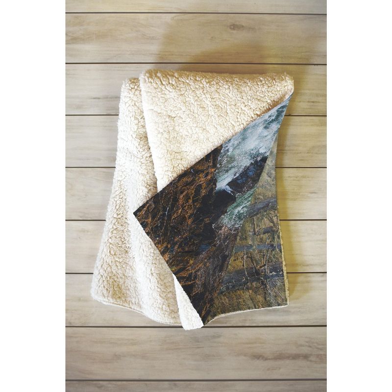 Luke Gram Little Qualicum Falls Fleece Throw Blanket - Deny Designs, 2 of 3