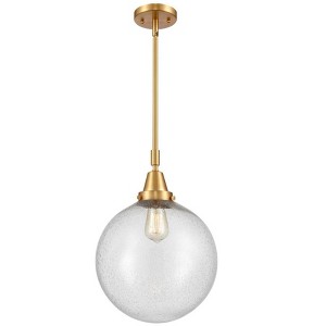 Beacon - 1 Light Stem Hung Mini Pendant In Industrial Style-16.13 Inches Tall and 12 Inches Wide - 1 of 1