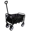 Foldable Beach Wagon Cart,Collapsible Utility Wagon for Camping,Shopping,Sports & Grocery,Durable & Easy to Carry - 2 of 4