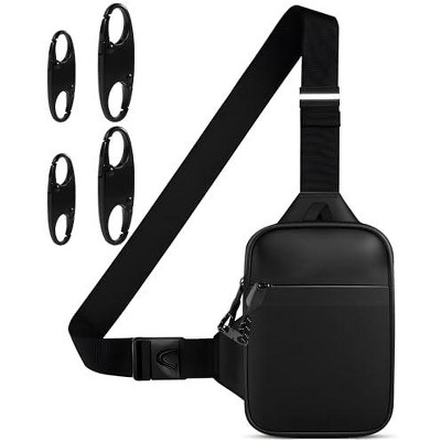 Generic Mini Anti Theft Crossbody Sling Bag Small Chest Bag Dual Pocke