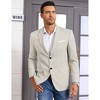 Men's Two - Button Single Blazer, Stylish and Versatile Suit Jacket for Formal and Casual Occasions - 2 of 4