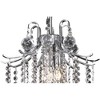 Elegant Lighting Amelia Collection Pendant D12in H15in Lt:3 Chrome finish - 4 of 4