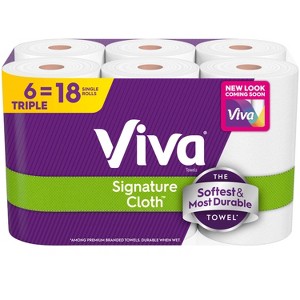Viva Signature Cloth Choose-A-Sheet Paper Towels - 1 of 4