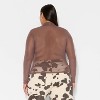 Women's Slim Fit Long Sleeve Mock Turtleneck T-Shirt - Wild Fable™ - 3 of 3