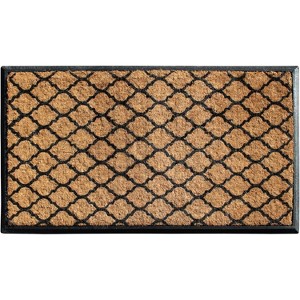 A1HC Natural Coir & Rubber Door Mat 30"x48", Heavy Duty with Anti-Shed and Fade-Resistant, Long-Lasting Outdoor Entrance Doormat for Front Porch - 1 of 4