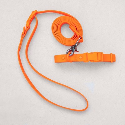 Waterproof Handsfree PVC Dog Leash — All-Weather, Odor-Resistant, Durable & Easy-Clean  — Tilley + Me