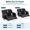 Stadium Seats with Back Support and Padded Cushion, Portable Bleacher Chair with Anti-Slip Mat, Reclining Stadium Football Seats, 6 Adjustable Angle - 2 of 4