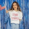 Simply Sage Market Women's Stars and Stripes Forever Short Sleeve Graphic Tee - 2 of 4