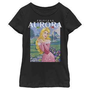 Girl's Sleeping Beauty Aurora and the Fairy Godmothers T-Shirt - 1 of 4