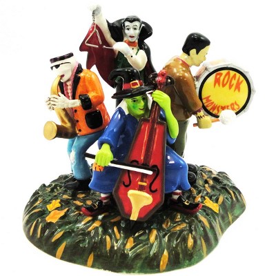  Dept 56 Accessories Monsters Rock Band Village Halloween Witch Dracula  -  Decorative Figurines 