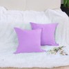 PiccoCasa Oxford Cotton Soft Bedroom Solid Pillowcase 2 Pcs - 2 of 4