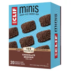 CLIF Bar Chocolate Brownie Energy Bar Minis - 19.8oz/20ct