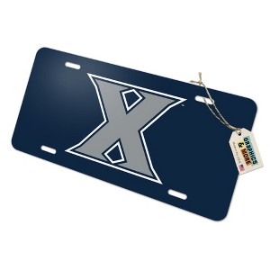 Xavier University Logo Novelty Metal Vanity Tag License Plate - 1 of 4