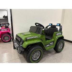 12V Kids Ride on Car, Children's Electric Vehicle, Kids Car Gift, Electric Toy Car for Toddlers with Remote Control, Lights - 1 of 1