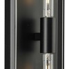 Progress Lighting Bristol 2-Light Outdoor Wall Light, Matte Black, Clear Beveled Glass - 3 of 4