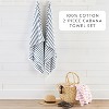 Cabana Stripe 100% Cotton Pool and Beach Towels - Pack of 2 or 4 - Oversized, Absorbent, Quick-Dry Towels - Becky Cameron - 2 of 4