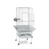 Prevue Pet Products Park Plaza Bird Cage Pewter 3351W - 3 of 4