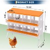 Acekool Chicken Nesting Box Rollaway Egg Collection 6 Compartment, - 2 of 4
