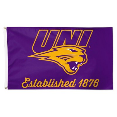 NCAA Northern Iowa Panthers 3'x5' Vintage Flag