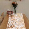 Unique Bargains Polyester Table Runner 32.81ft Rose Gold Tone 1 Pc - 4 of 4