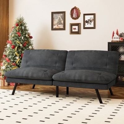 Dyonery Convertible Detachable Futon Sofa Bed