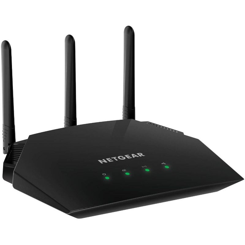 Netgear AC1750 Smart WiFi Router - 802.11 AC Dual Band Gigabit - Black (R6350-100NAS), 3 of 4