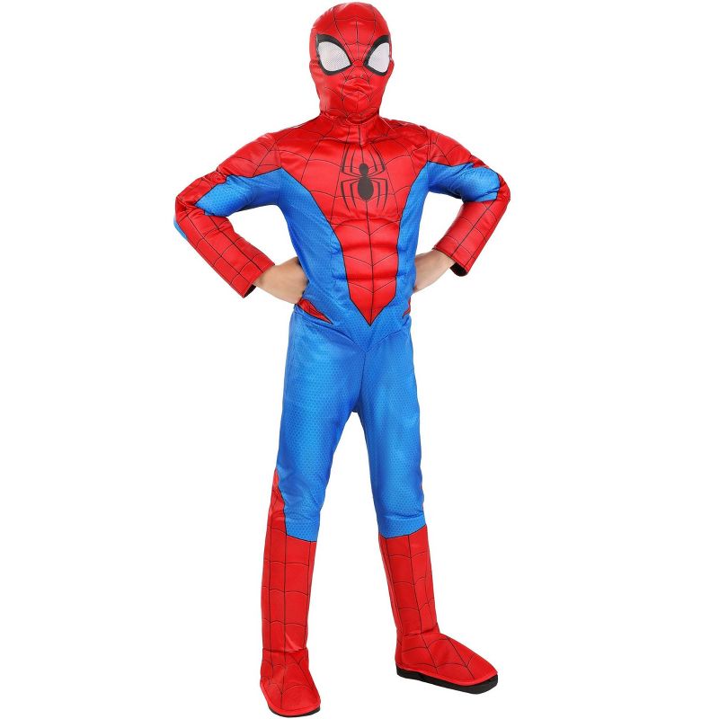 HalloweenCostumes.com Spider-Man Boy's Costume., 1 of 10