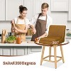 🎄 Christmas Deal! Dyonery 2-Set Counter Height Swivel Barstools (26.8" Seat) 🪑 - 3 of 4