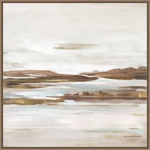 Amanti Art Abstract Tides of The Coast II by Lera Framed Wall Art Print - 1 of 4