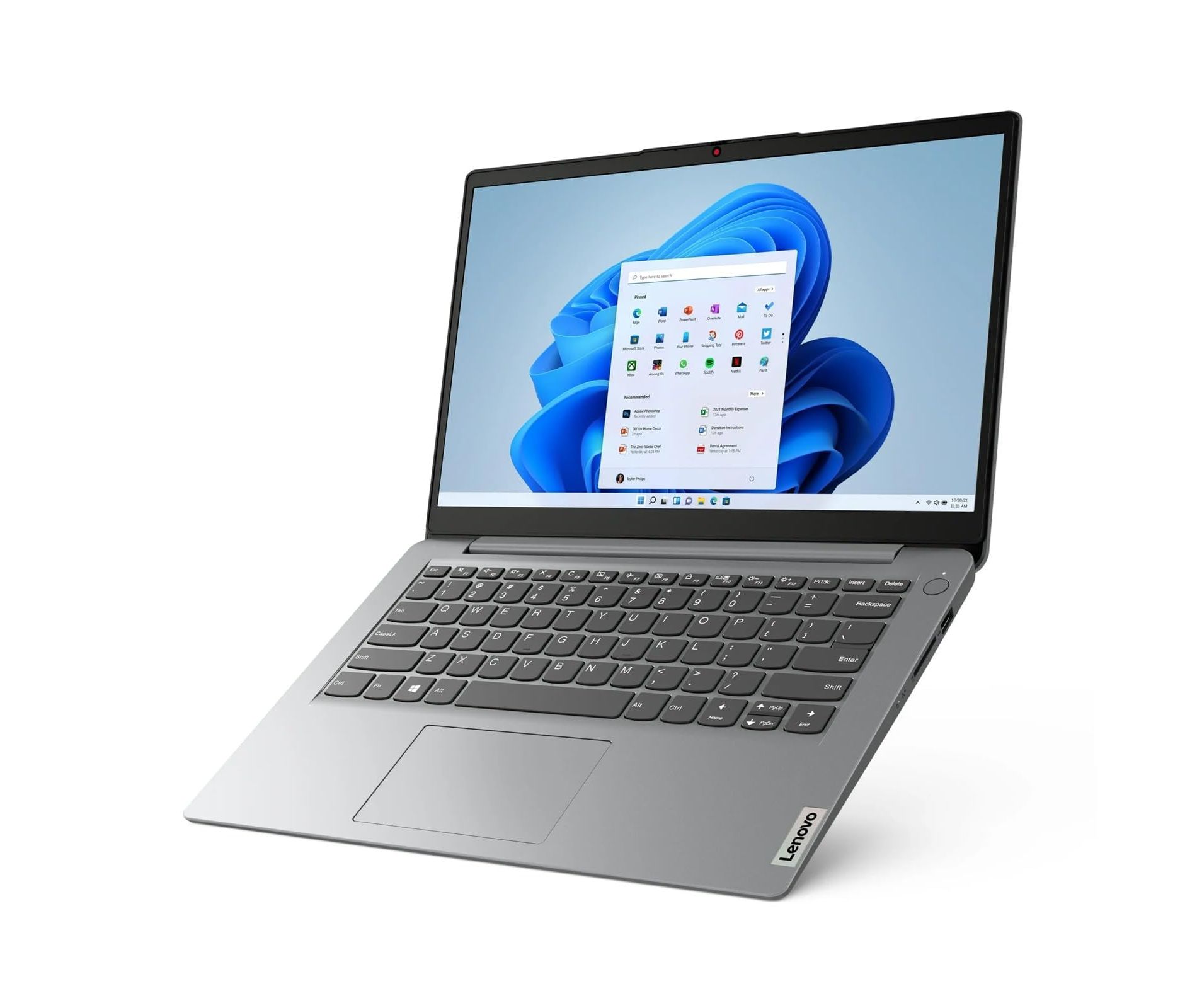 Lenovo IdeaPad 1i 14" Laptop, Intel Celeron N4500, 4GB, 128GB, 82LV0075US