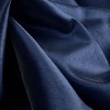 Ruthy's Textile Faux Silk Grommet Top Luxury Curtains Panel Pair 54" x 84" Each - 3 of 4